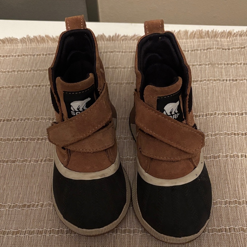 Sorel Kids Brown and Black Boots